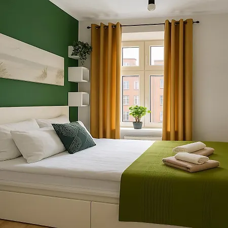 Przytulny Z 2 Sypialniami Na Starym Miescie/ 2bedrooms Old Town * 格但斯克