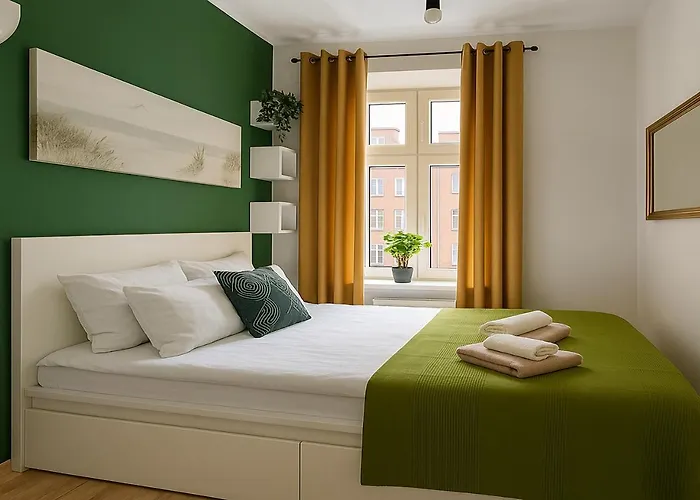 Przytulny Z 2 Sypialniami Na Starym Mieście/ 2bedrooms Old Town * Gdańsk